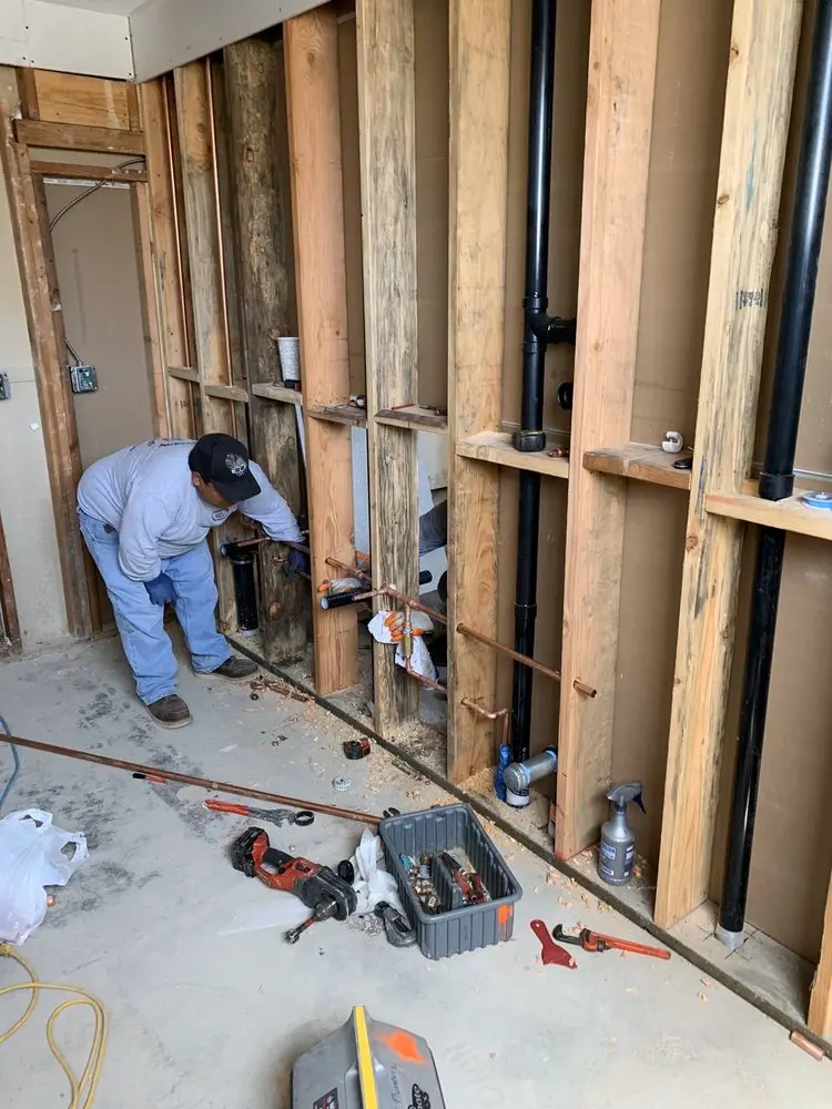 Commercial rough-in plumbing for Trenchless Sewer Repair in Oak Island Junction